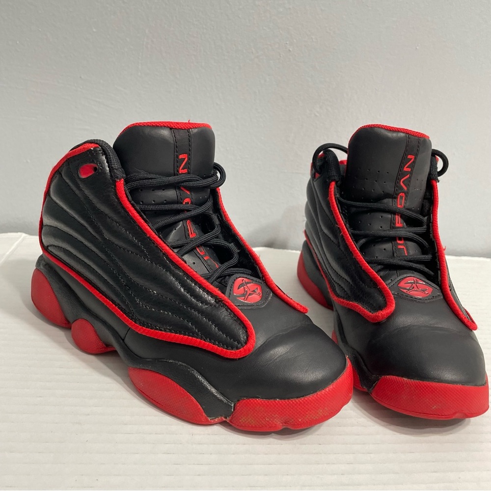 Nike Air Jordan Pro Strong Bred sneakers,kids youth  (PS): DC7909-006.